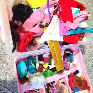 Barbie Mystery Box Vintage Surpirise Accessories Clothing 1960s to 1980s Era Bag